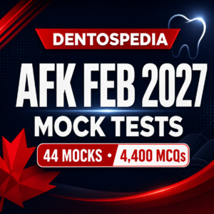 🦷 AFK FEBRUARY 2027 MOCK INTAKE @ CAD $299