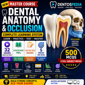 🔥🦷 DENTAL ANATOMY & OCCLUSION MASTERCLASS
